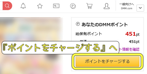 stripchatでVisa eギフトカードを使ってみた|課金方法や注意点を解説 FANZAポイント購入手順03